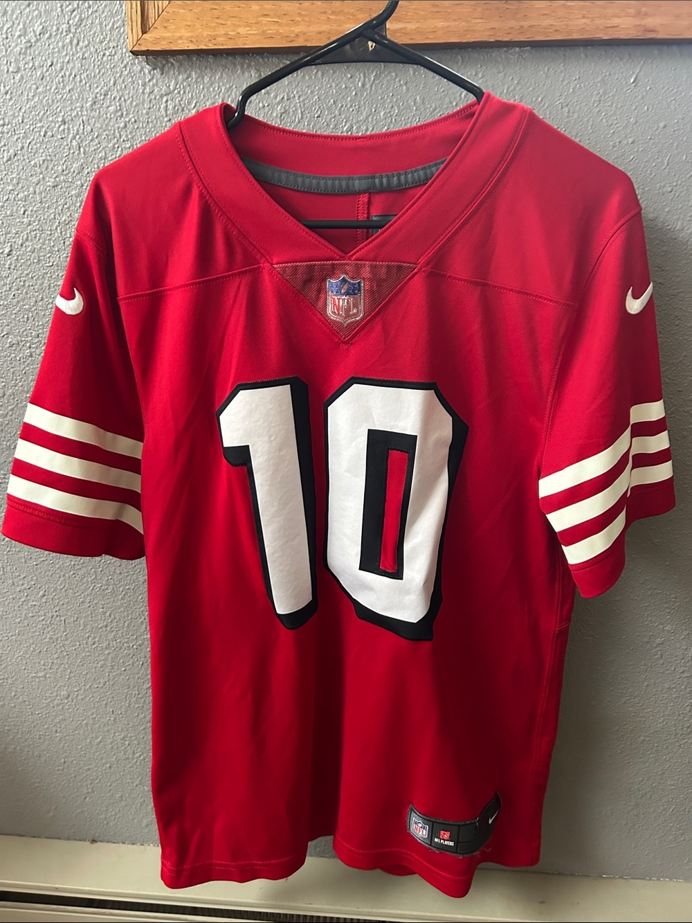 Nike San Francisco 49ers Football Jersey with Garoppolo #10